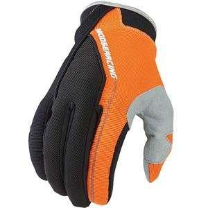 Moose Racing Qualifier Gloves   2011   Large/Orange 