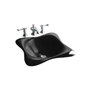  KOHLER Dolce Vita Black Black Topmount Bath Sink 2815 7 