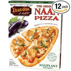 Roasted Eggplant Naan Pizza, 9 Ounce Grocery & Gourmet Food