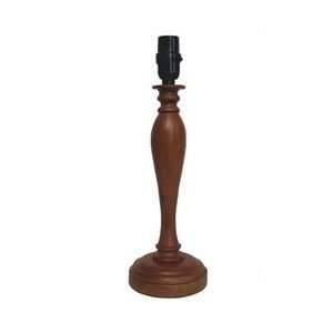  Tadpoles Wood Lamp Base   Cognac