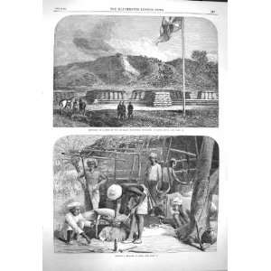  1864 Shoeing Bullock India Mine Explosion Southampton 