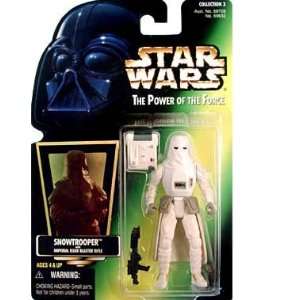 Star Wars Power of the Force Green Card  Snowtrooper 