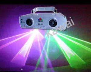 Lens Green Purple Laser Light DMX DJ Disco Xmas Party  