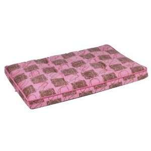  Bowsers Luxury Dog Crate Mattress, Tickled Pink, XXL 30 