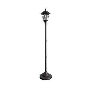  Gama Sonic GS 99BA Windsor Solar Lamp Post with Weighted 