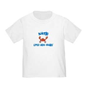  Personalized Katie Little Miss Crabby Infant Toddler Shirt Baby