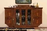Art Deco 1930s Antique Sideboard, Console or Bar Cabinet  