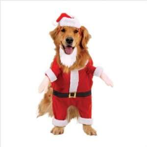  Casual Canine ZA645 Kris Kringle Dog Costume Size (See 