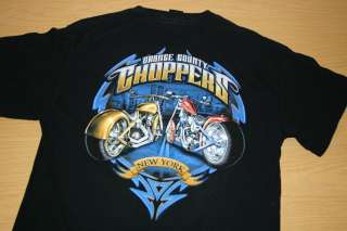 Orange County Choppers New York T Shirt L Motorcycle Bike Biker  