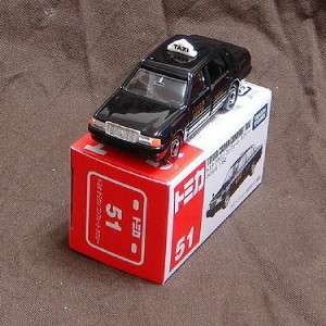 Tomy Tomica No.51 Toyota Crown Comfort Taxi Diecast Car  