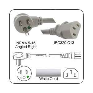 PF515R14C1372HKHG AC Power Cord NEMA 5 15 Plug Right to IEC 60320 C13 
