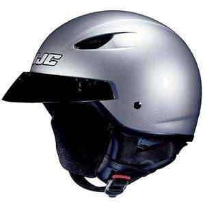  HJC CL 21 Helmet   X Large/Metallic Silver Automotive