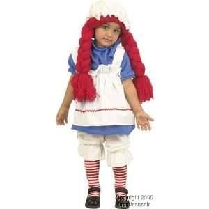   Childs Toddler Rag Doll Girl Halloween Costume (2 4T) Toys & Games