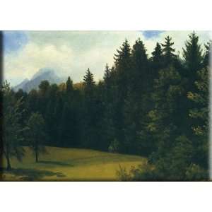  Mountain Resort 30x21 Streched Canvas Art by Bierstadt 