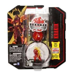  Bakugan Character Pack Red Helix Krakix S3 Toys & Games