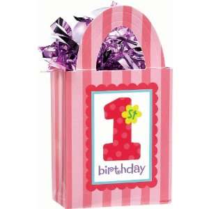  1st Birthday Girl Balloon Weight (1 per package) Toys 