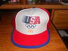 Vintage 1984 McDonalds USA Olympics Snap Back Hat (NICE) L@@K