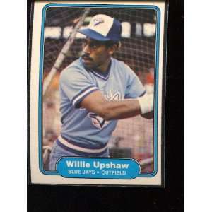  1982 Fleer #624 Willie Upshaw Sports Collectibles