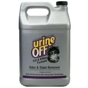  Urine Off Cat & Kitten Stain & Odor Remover Gallon Pet 