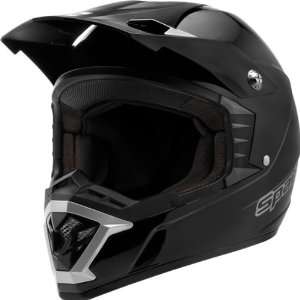  SparX Solid Shotgun MotoX Motorcycle Helmet   Matte Black 