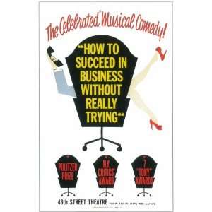  How to Succeed In Business Without Really Trying Poster 