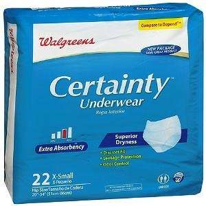   Certainty Underwear, Extra Absorbency, Extra 
