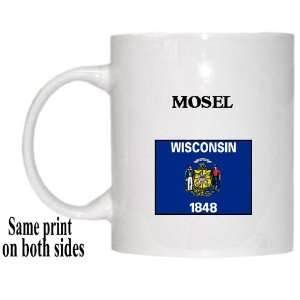  US State Flag   MOSEL, Wisconsin (WI) Mug 