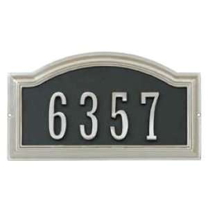   , Address Plaque, for 4 inch Adhesive House Numbers