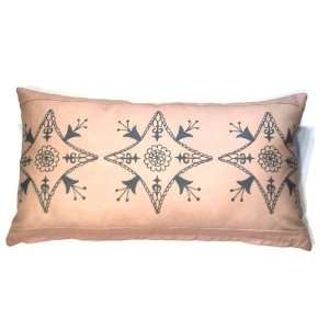  Suzani Moroccan Turkish Pillow in Jade, Gold (D10)