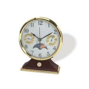  Brown   Moonface Mantle Clock