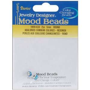  Mood Beads 2/Pkg 5mm Round 