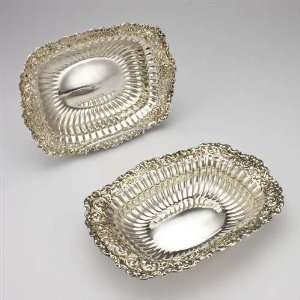  Bonbon Dish Pair by Whiting Div. of Gorham, Sterling 