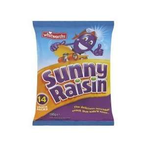 Whitworths Sunny Raisins 14X14g x 4 Grocery & Gourmet Food