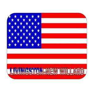  US Flag   Livingston New Willard, Texas (TX) Mouse Pad 