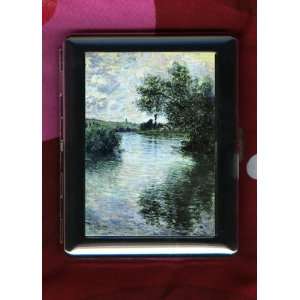  Claude Monet ID CIGARETTE CASE The Seine Near Vetheuil 