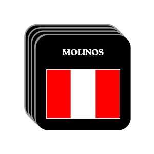  Peru   MOLINOS Set of 4 Mini Mousepad Coasters 