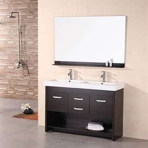  Design Element USA DEC074 Citrus Double Sink Bathroom Vanity