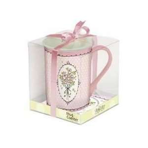  Women Of Worth Designer Mug with Coaster   in Bliss Pink 