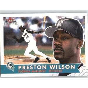  2001 Fleer Tradition #35 Preston Wilson   Florida Marlins 