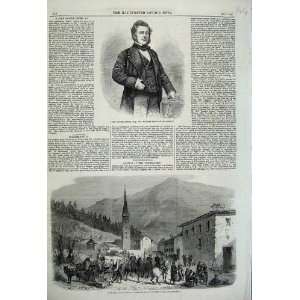  1860 John Orrell Lever Modane Savoy French Troops War 