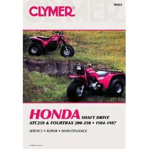  Honda ATC250 Fourtrax 200 250 84 87 Clymer Manual 