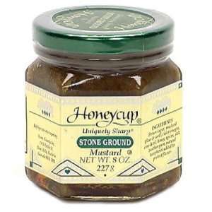  Honeycup, Mustard Stone Grnd, 8 OZ (Pack of 6) Health 