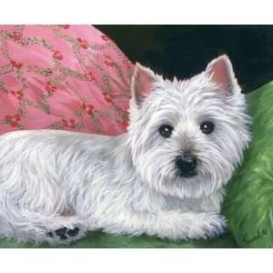  West Highland Terrier Greeting Cards by Suzanne Renaud 