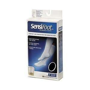  Jobst Sensifoot Diabetic Socks Knee High 8 15mm Black Med 