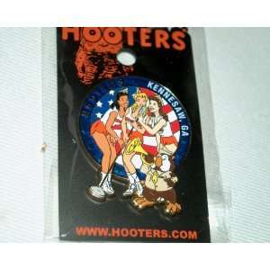  Hooters Miltary Partiot Buggy Woggy Girl Lapel Pin 