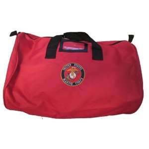  USMC LARGE Barrel Bag   RED