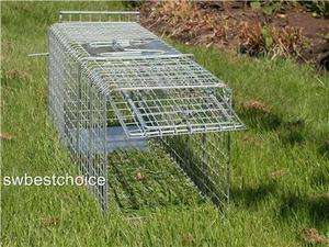   Cage Cat Rabbit Squirrel Weasel Rat Skunk Catch&Release Humane  