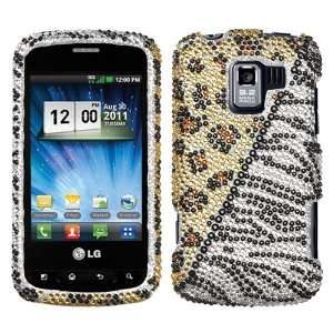 Hottie Diamante Phone Protector Faceplate Cover For LG LS700/VM701 