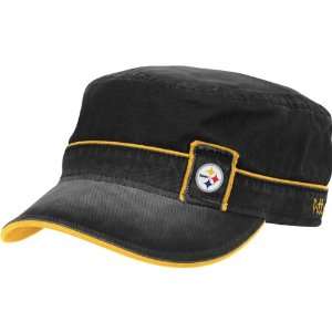  Reebok Pittsburgh Steelers Womens Military Hat Adjustable 