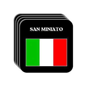  Italy   SAN MINIATO Set of 4 Mini Mousepad Coasters 